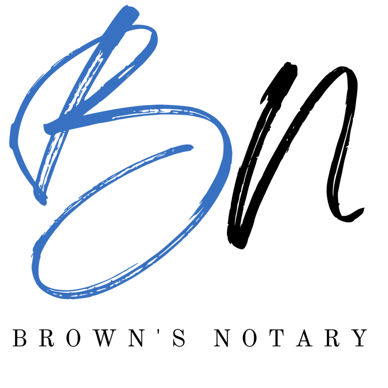 Brown's Notary LLC logo