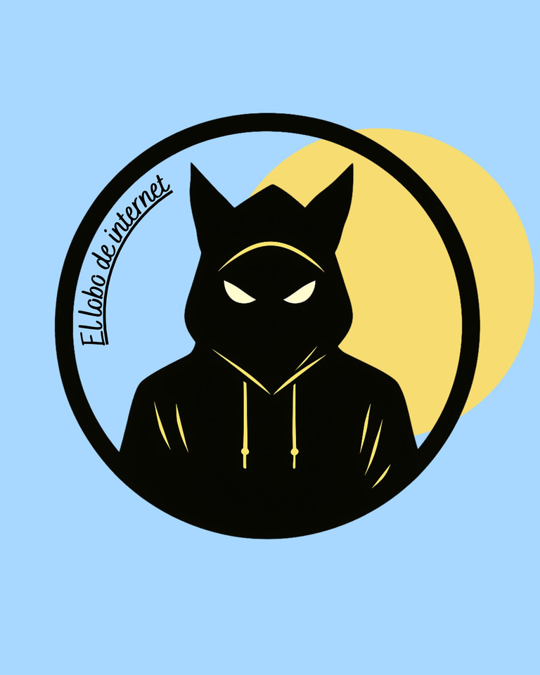 El lobo de internet logo