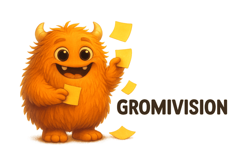 Gromivision - workshops voor KMO's logo