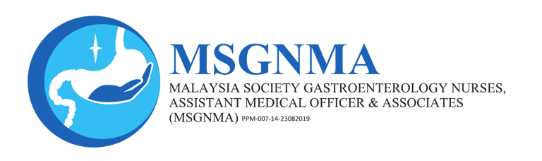 MALAYSIAN SOCIETY GASTROENTEROLOGY NURSES, ASSISTANT MEDICAL OFFICES & ASSOCIATES (MSGNMA) logo
