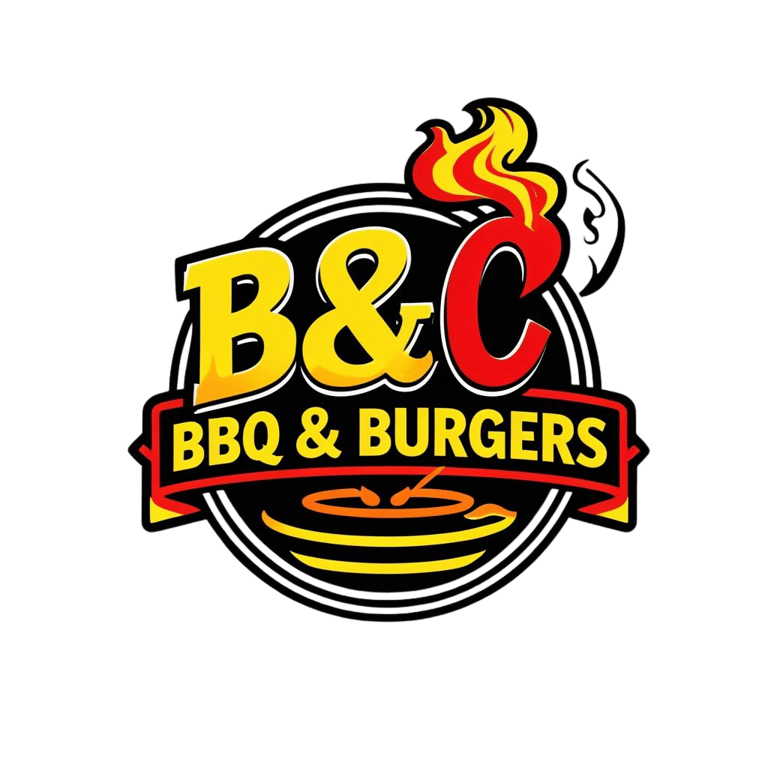 B&C BBQ & Burgers logo
