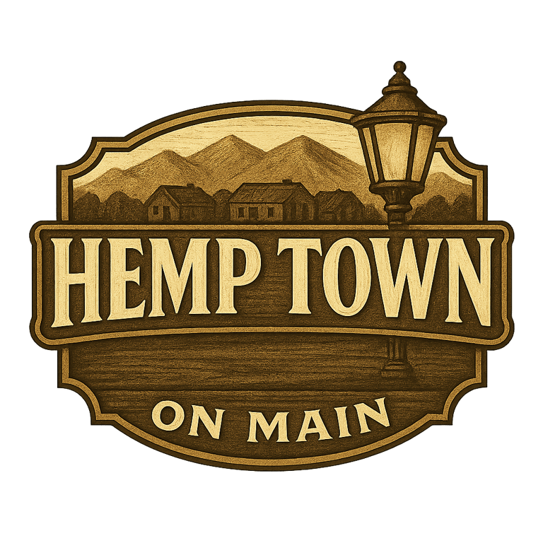 Hemp Town On Main logo