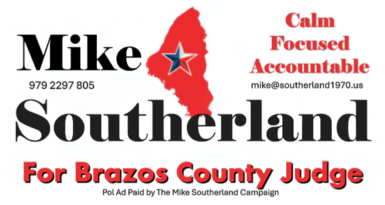 Mike Southerland for Brazos County Judge logo