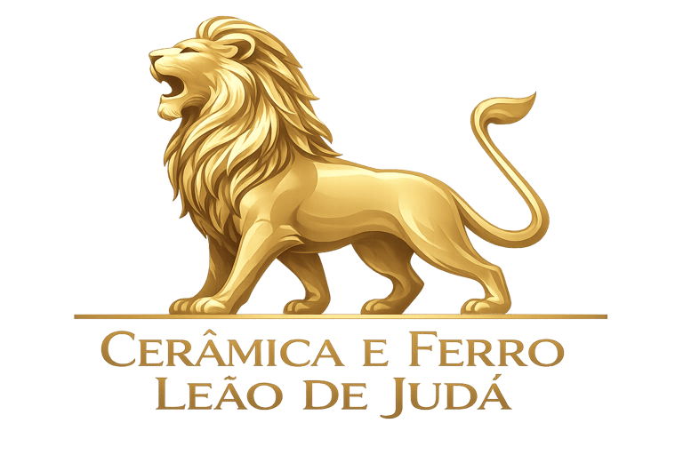 cerâmica leão de Judá logo