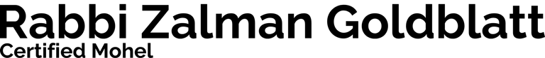 Rabbi Zalman Goldblatt - Certified Mohel logo