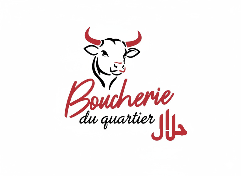 boucherie du quartier logo
