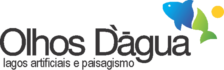 olhos d'água paisagismo aquático logo
