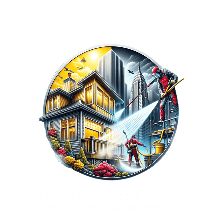 M.Z.HANDYMAN POWER-WASH & PAINTING logo