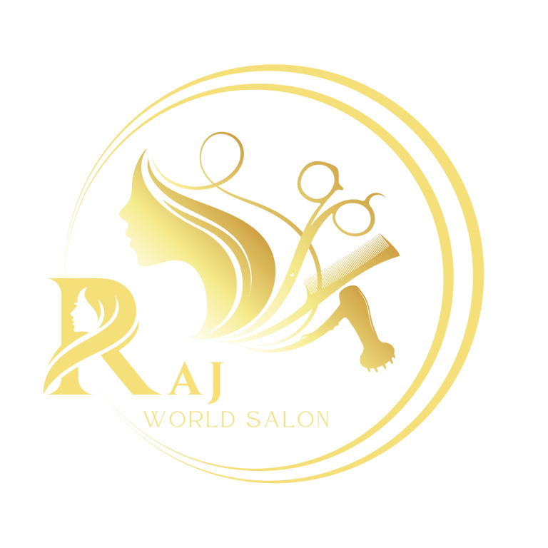 Raj World Salon logo