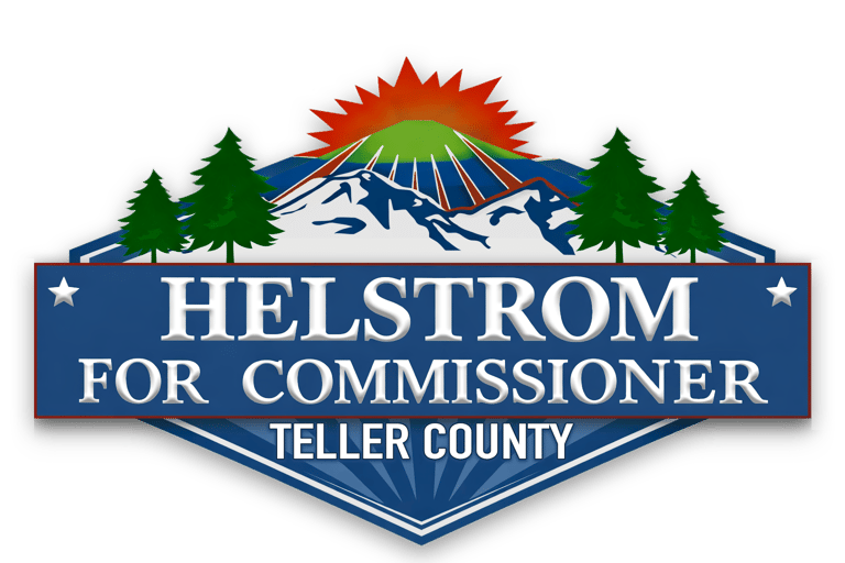 Teller County Commissioner logo