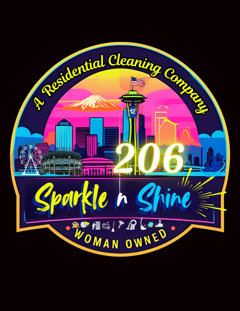 Sparkle N Shine 206 logo