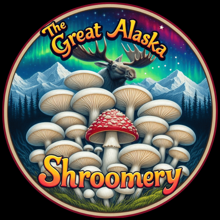 The Great Alaska Shroomery logo