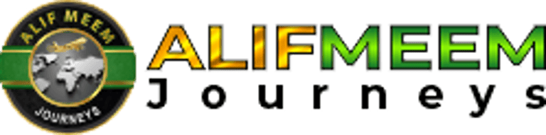 Alif Meem Journeys logo