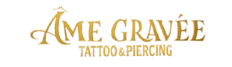 Âme graver tattoo logo