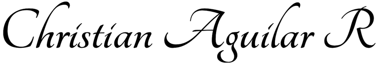 christian aguilar r logo