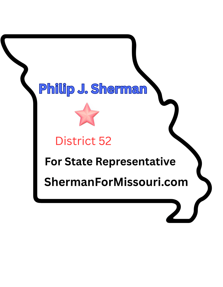 Philip J. Sherman for State Representative logo
