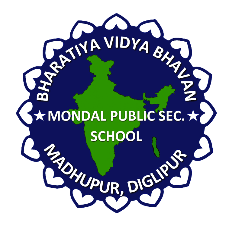 Bharatiya Vidya Bhavan Mondal Public Secondary School logo