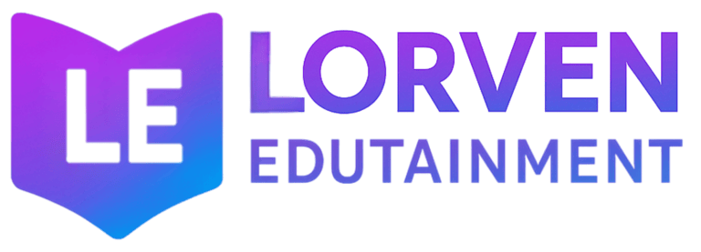 Lorven Edutainment logo