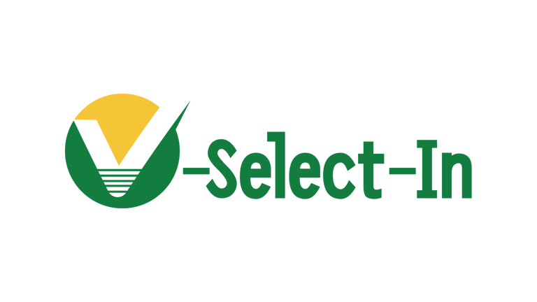 V-select-in logo