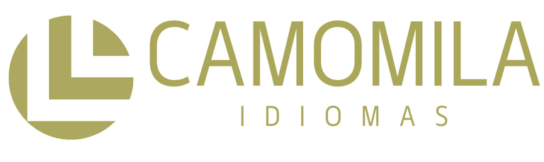 Camomila Escola de Idiomas logo