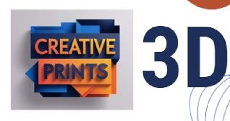 Creative Prints 3D Shop logo