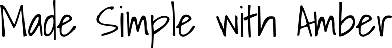Made Simple with Amber logo