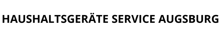Haushaltsgeräte Service Augsburg logo