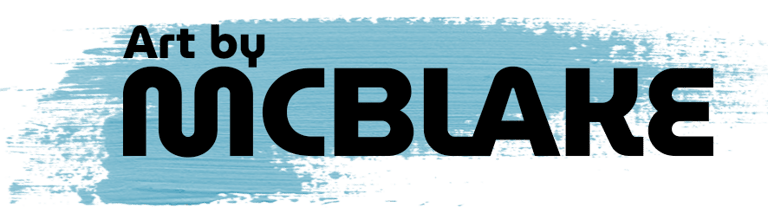 ArtByMCBlake. logo