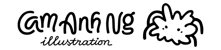 Cam Anh Ng Illustration logo