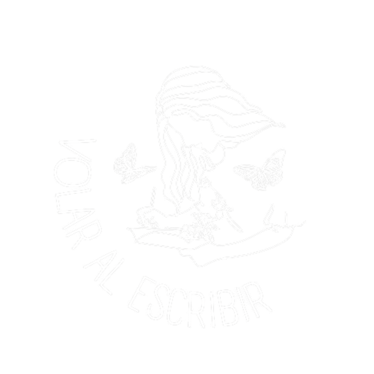 Volar al escribir logo