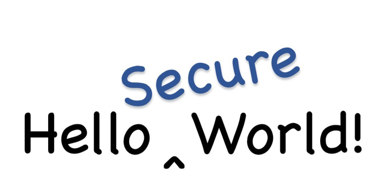Hello Secure World logo