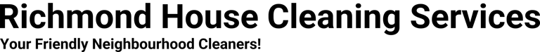 Richmond House Cleaning Services logo