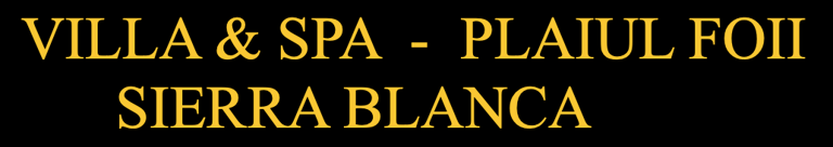 villa and spa plaiul foii zarnesti brasov cazare holiday rental accommodation logo