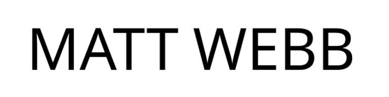 Matt Webb Producer logo