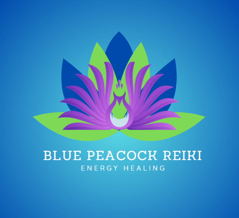 Blue Peacock Reiki* logo