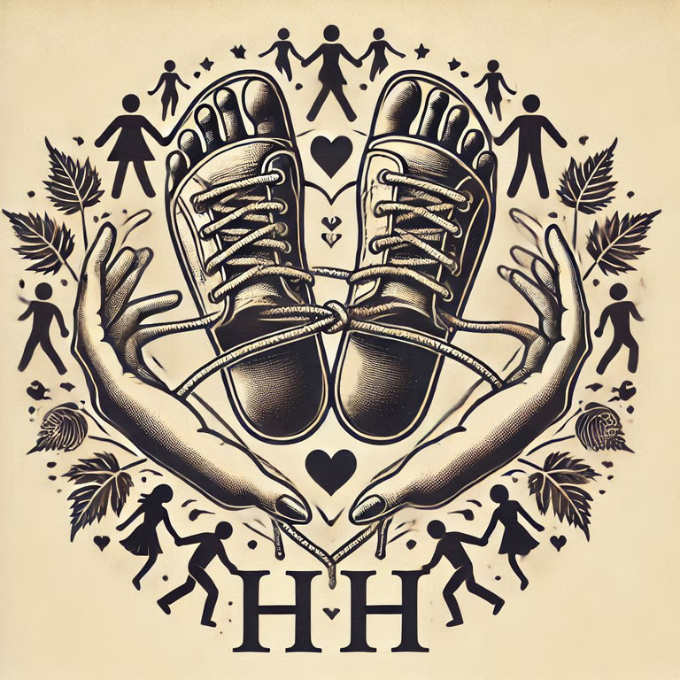 Huellas Humanitarias logo