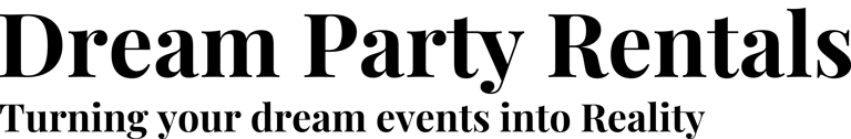 Dream Party Rentals logo