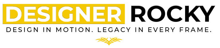 Designer Rocky logo