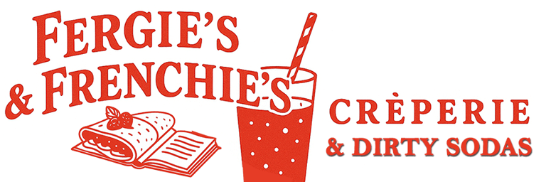 Fergies and Frenchies Creperie & Dirty Sodas logo