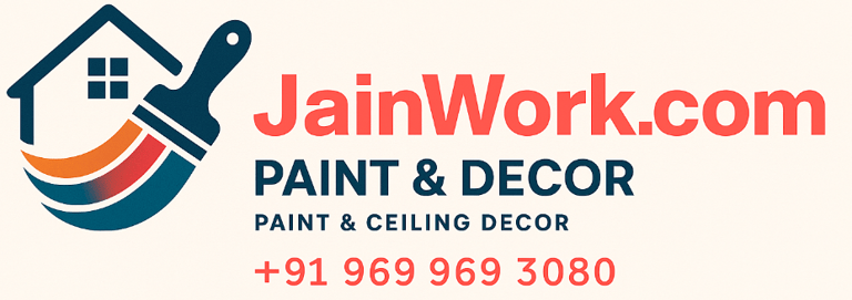 Paints & P.O.P. false ceiling Decor logo