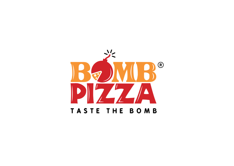 BOMB PIZZA logo