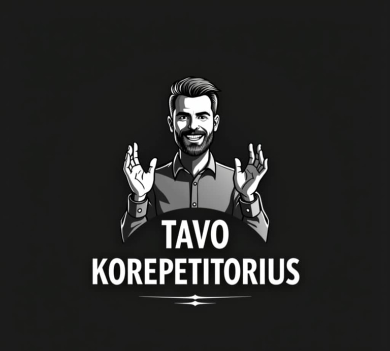 TavoKorepetitorius logo