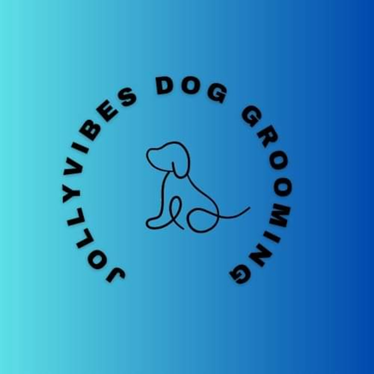 Jolly Vibes Dog Grooming logo