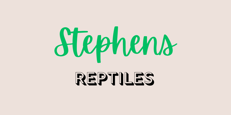Stephens Reptiles logo