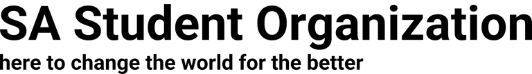 SA Student Organization logo