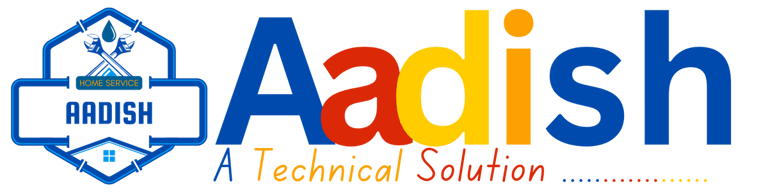 Aadish - A Technical Solution logo