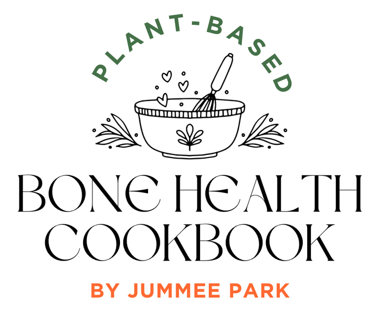 Healthy Bones Plant-Based Nutrition Plan and Cookbook logo