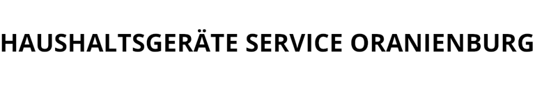 Haushaltsgeräte Service Oranienburg logo
