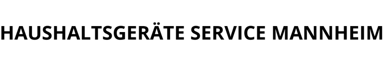 Haushaltsgeräte Service Mannheim logo
