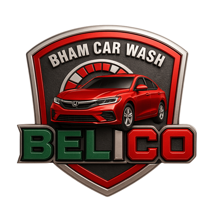 belico car wash logo